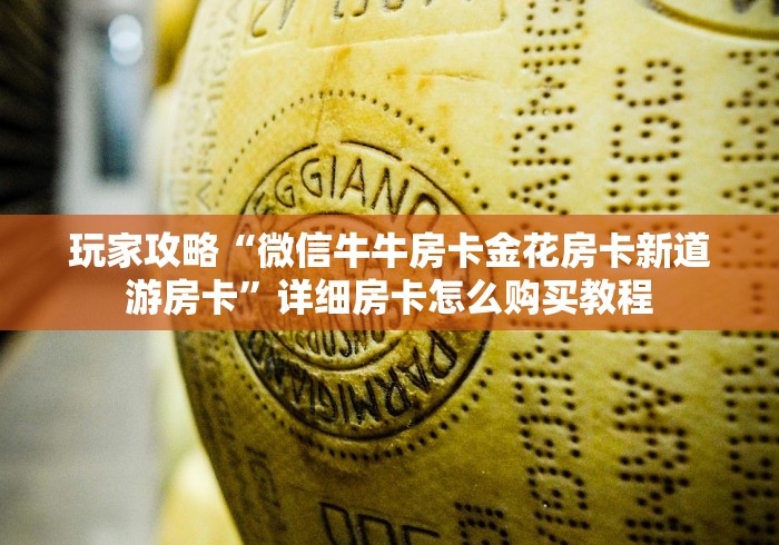 玩家攻略“微信牛牛房卡金花房卡新道游房卡”详细房卡怎么购买教程