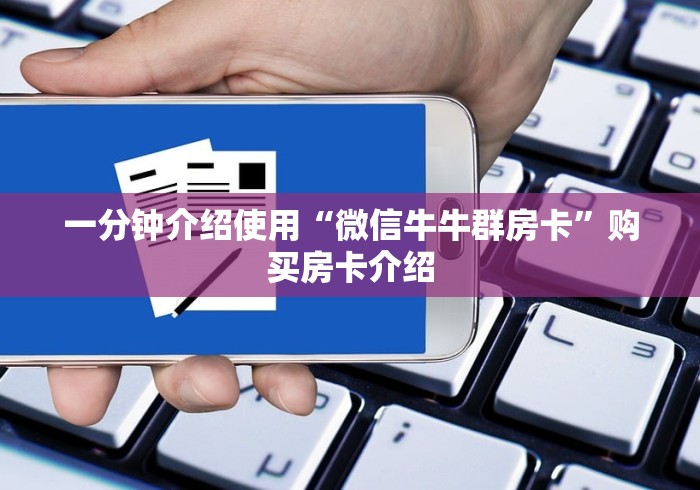 一分钟介绍使用“微信牛牛群房卡”购买房卡介绍