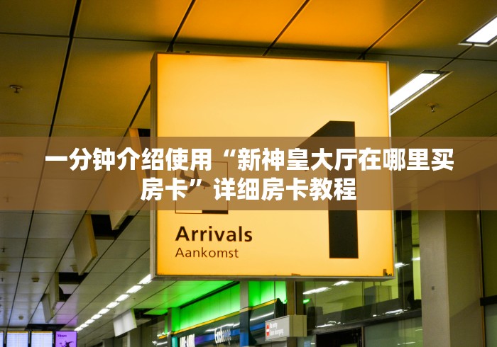 一分钟介绍使用“新神皇大厅在哪里买房卡”详细房卡教程