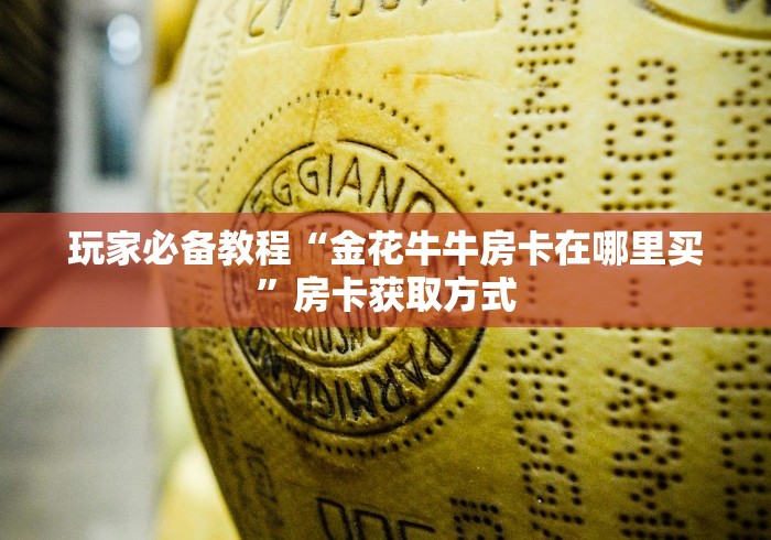 玩家必备教程“金花牛牛房卡在哪里买”房卡获取方式