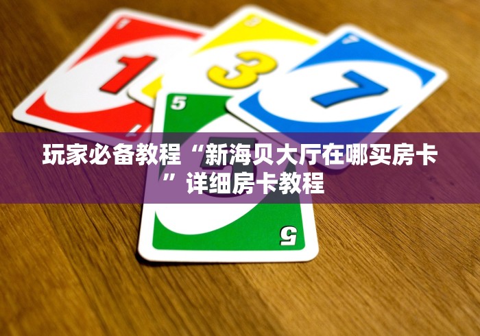 玩家必备教程“新海贝大厅在哪买房卡 ”详细房卡教程